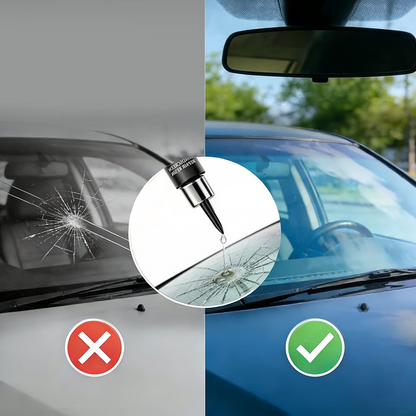 Magic Glass Repair Fluid Kit — Fix Chips & Cracks Instantly (62% OFF Today Only!)