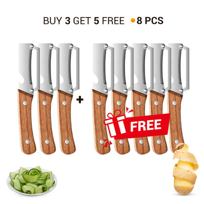 ✨Buy 1 Get 1 Free✨ 2-in-1 Stainless Steel Vegetable Peeler